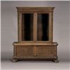 Image 1 : Renaissance Revival Style Two Piece China Cabinet