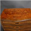Image 2 : Dutch Walnut Marquetry Bowfront Commode