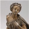Image 2 : Pair of Patinated Spelter Figures