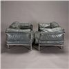 Image 3 : Pr Le Corbusier Style LC3 Grand Comfort Chairs