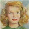 Image 3 : ANITA WILLETS BURNHAM, Portrait of a Girl, Oil
