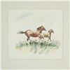 Image 2 : Stanley Long, Two works of horses, Watercolor