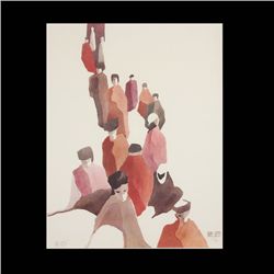 Noal Betts "Out and About" Watercolor