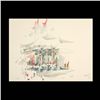Image 1 : NOAL BETTS, Carousel, Watercolor on paper
