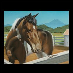 Robert Rishell "Princess" Oil pastel