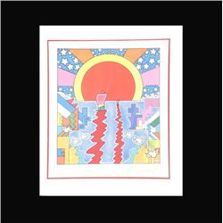 PETER MAX, Sailing New Worlds, 1976