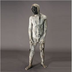 Richard Bauer "Doomsayer" Resin, gauze