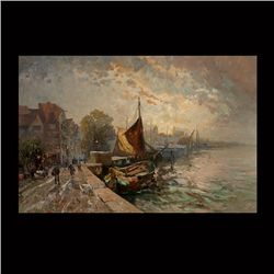 F.R. LEBLANC, "A Day in the Harbor"