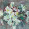 Image 3 : LENA ROBB-ALEXANDER, White Flowers, Oil on board