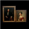 Image 1 : Continental School, Two works, Oil on canvas