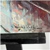 Image 2 : STEPHANE WROBEL "Paris Street Scene" Oil on canvas