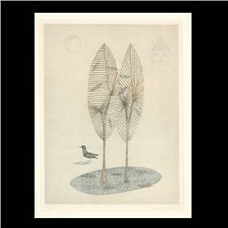 Keiko Minami "Trees" Etching