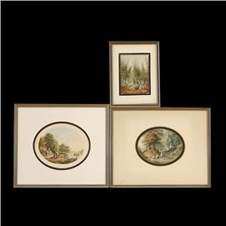 George Baxter, Three lithographs