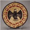 Image 1 : HOPI basketry plaque with eagle at center