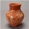 Image 2 : Carved redware vase with scenes