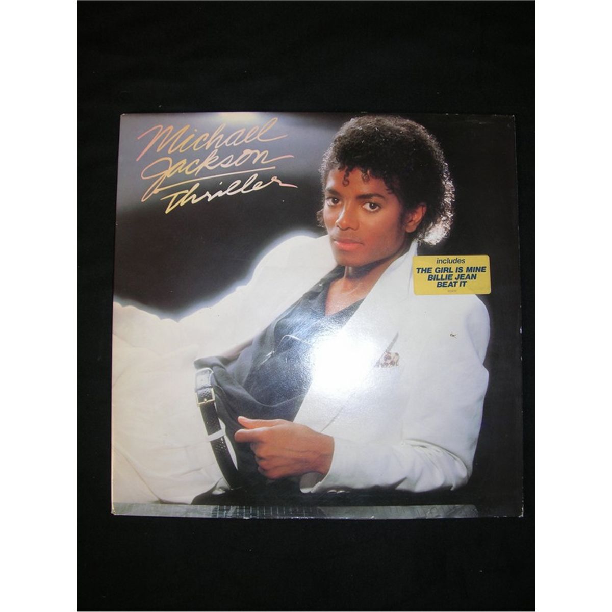 Michael Jackson Handwritten Thriller Lyrics