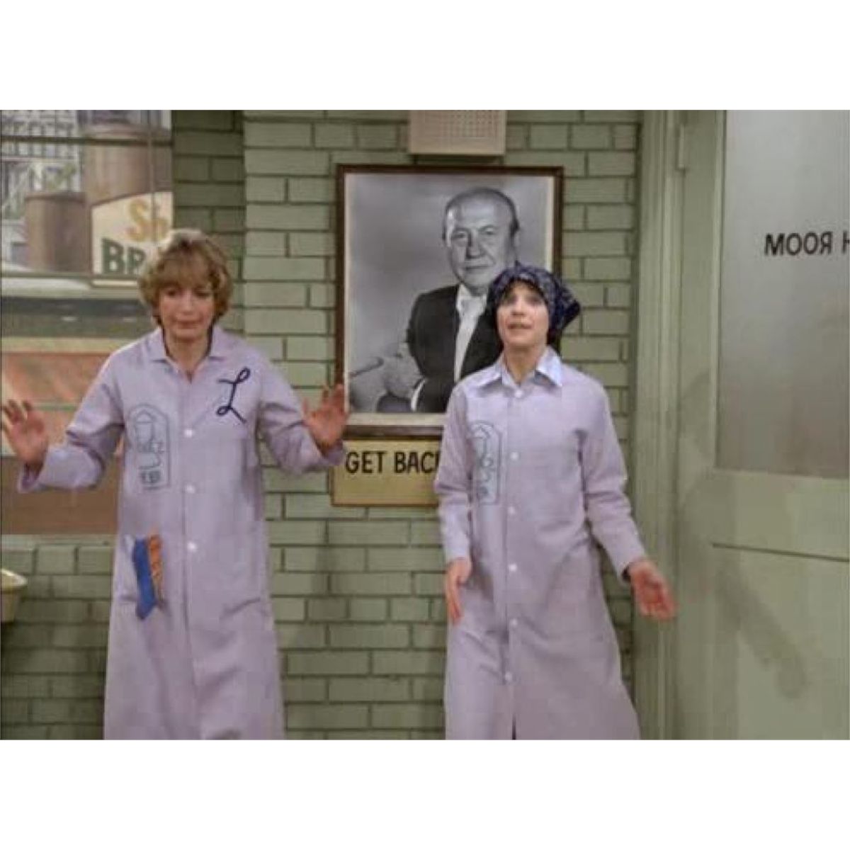 Laverne And Shirley Schotz Beer Coat Laverne And Shirley Schotz Beer Coat