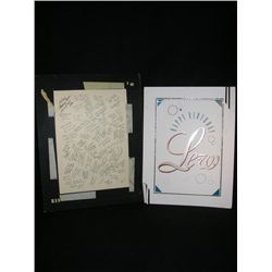 Lew Wasserman Signed 81st Birthday Card
