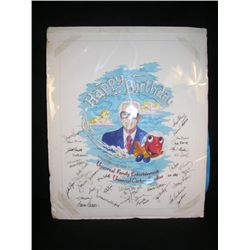 Lew Wasserman Signed 82nd Animation Birthday Card