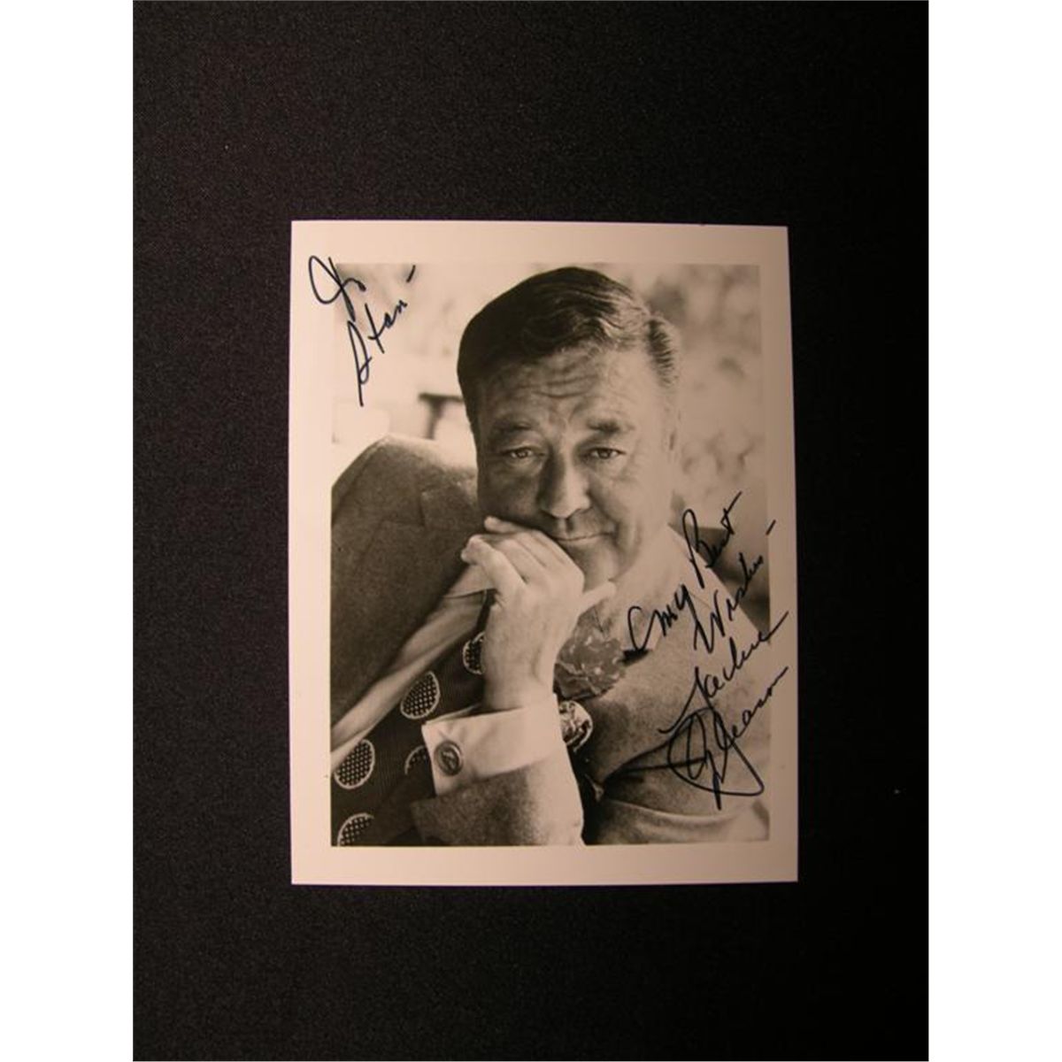 Jackie Gleason Signed Photos