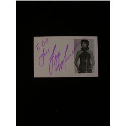 Liza Minnelli Signed Card