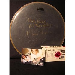 Billy J. Kramer Signed Drum Head