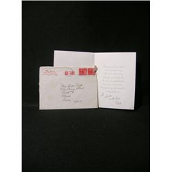 Moe Howard Signed Items