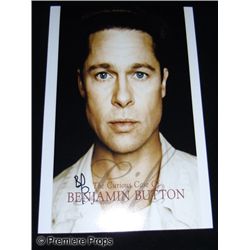 Brad Pitt Curious Case of Benjamin Button Autographed Photo