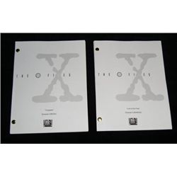 The X-Files (1993-2002) Two original production scripts