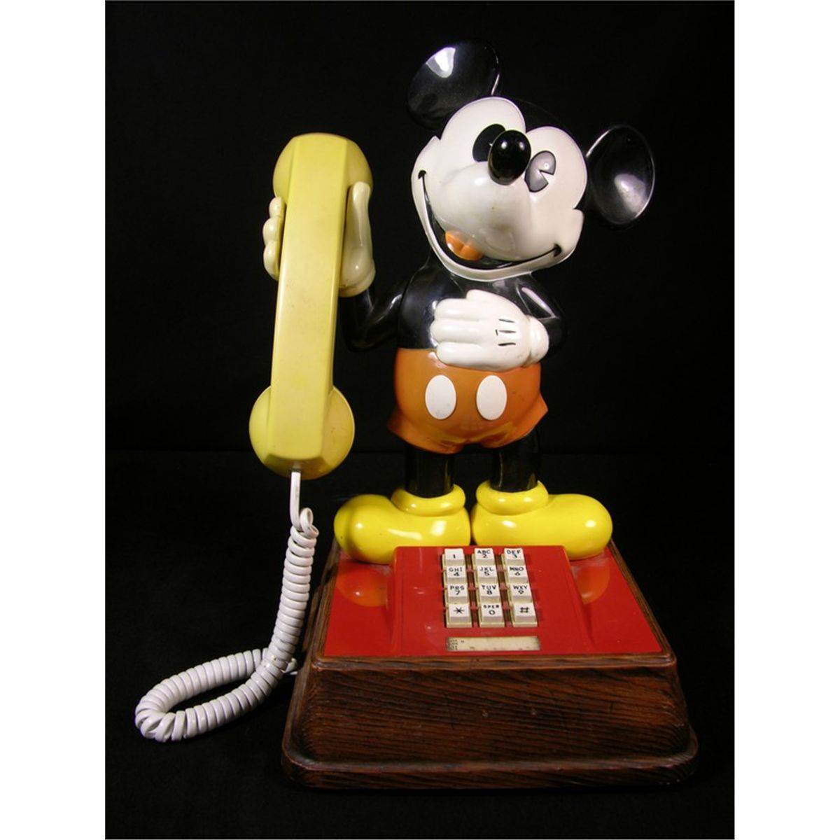 1970s Mickey Mouse Telephone