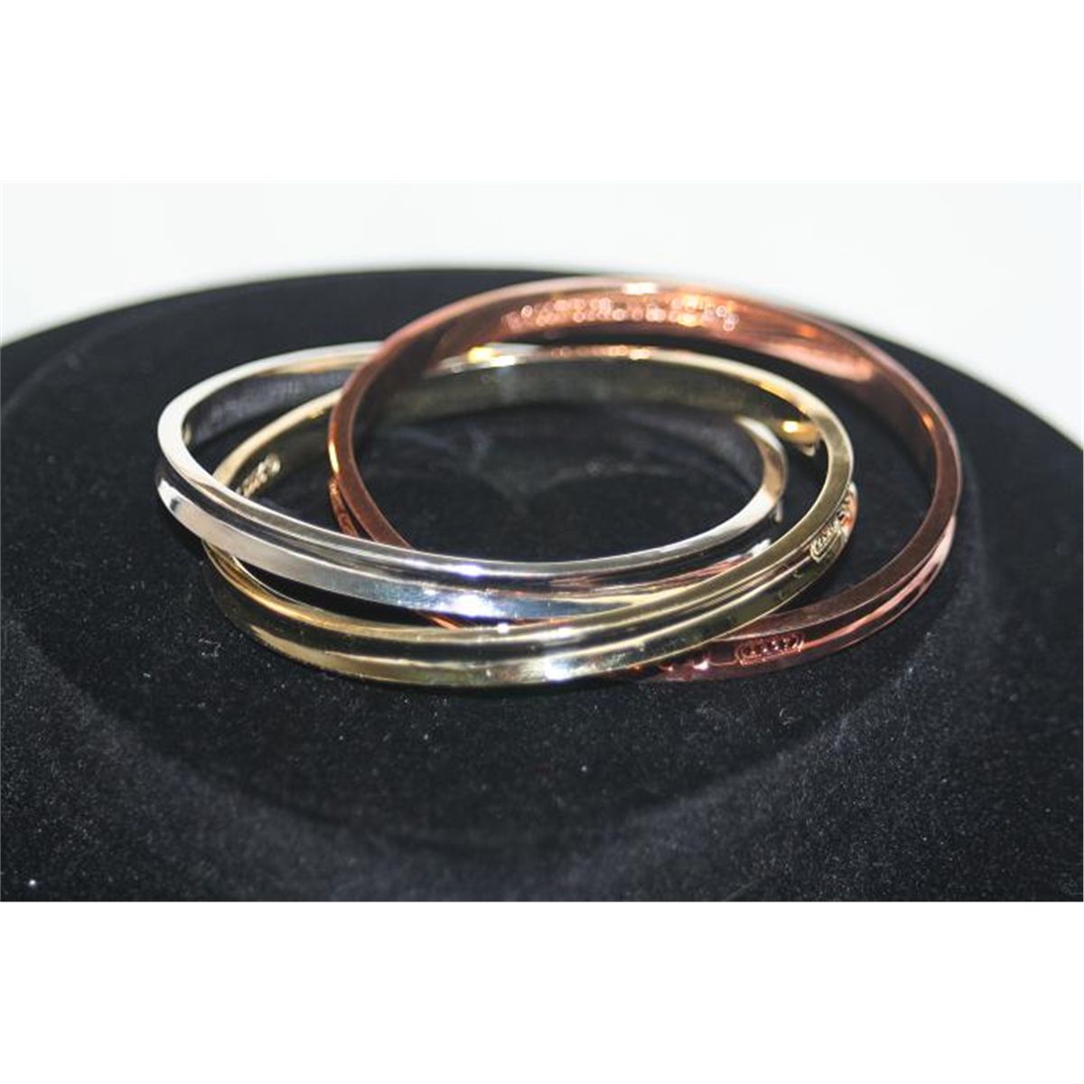 Tiffany \u0026 Co. 3 Band Bangle Bracelet