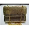 Image 1 : WHITING AND DAVIS MESH PURSE - NEWER GOLD T