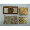 Image 1 : FOUR LADY'S PURSES - 6-1/2" X 4" HAND BEADE