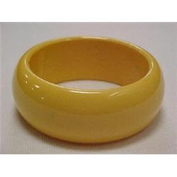 BAKELITE BANGLE BRACELET - 1-1/4" WIDE IVOR