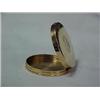Image 2 : 14K GOLD ROUGE POT - 2" DIAMETER COMPACT OR