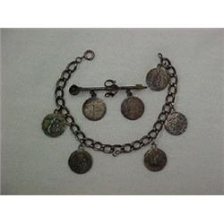 VICTORIAN LOVE TOKEN BRACELET AND PIN - 2-1