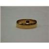 Image 1 : 18K GOLD WEDDING BAND - SIZE EIGHT WEDDING