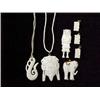 Image 1 : SEVEN IVORY PENDANTS