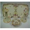 Image 1 : FOUR PIECE PORCELAIN DRESSER SET