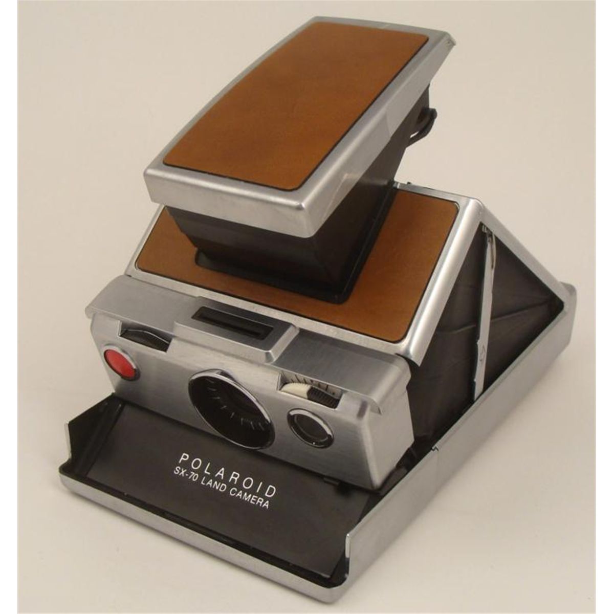  Polaroid SX 70 Land Camera  Vintage Leather Body