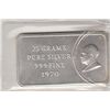 Image 1 : SILVER BAR INGOT .999 FINE