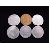 Image 1 : LOT OF 6 $1 CASINO CHIPS