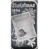 Image 1 : HOLIDAY CHRISTMAS SILVER BAR .999 1 OUNCE OF SILVER
