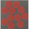 Image 1 : OPA RATION TOKENS RED POINT LOT OF 10