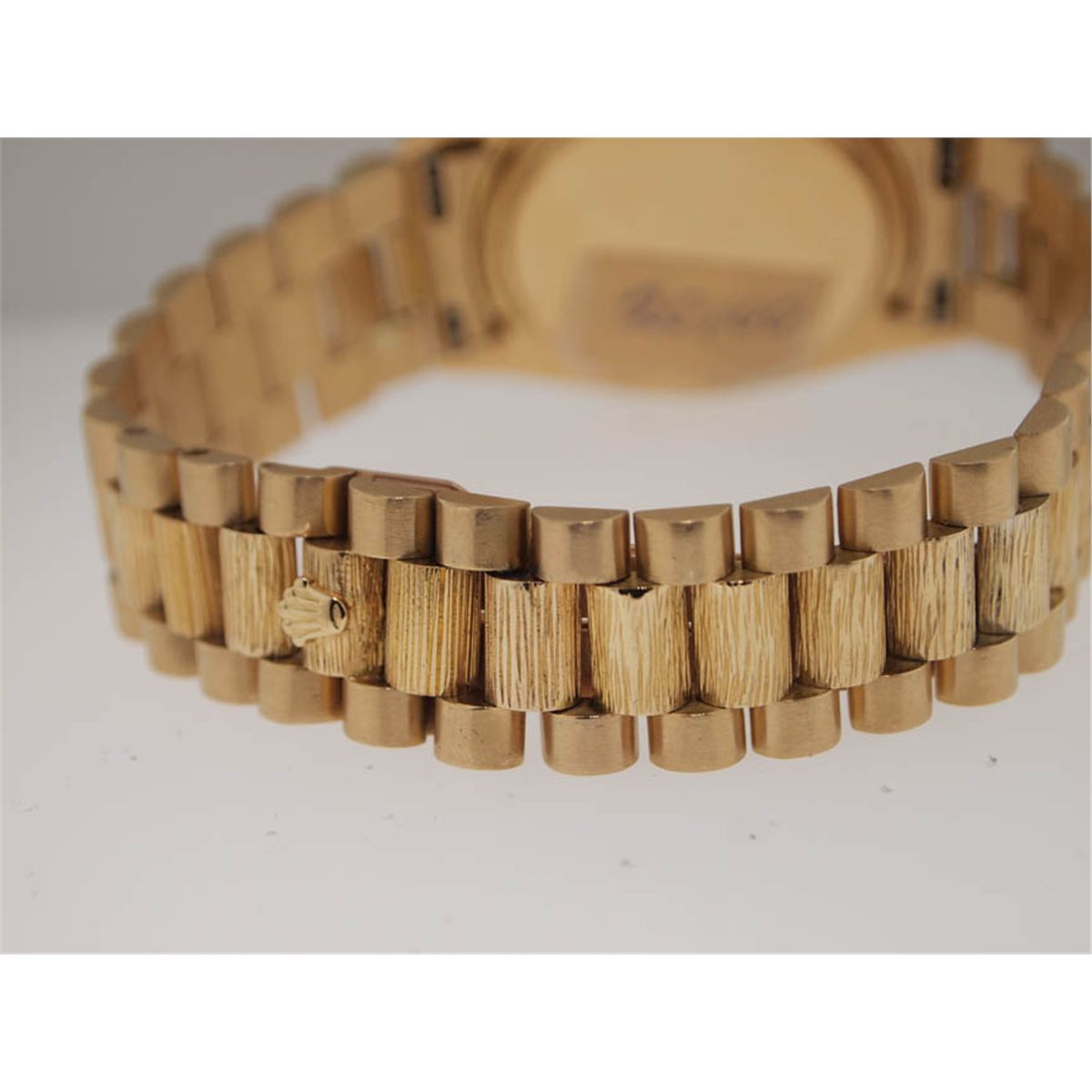 Mens gold rolex bracelet Clearance