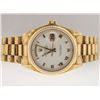 Image 2 : Rolex Mens 18k President. Quickset. Roman Dial.
