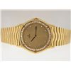 Image 2 : Ebel Mens 18k Gold Wave. Orig Diamond Dial/Bezel.