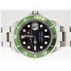 Image 1 : Rolex Mens SS Submariner. 50th/Green. PAPERS.