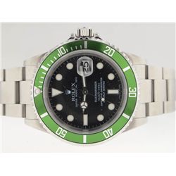 Rolex Mens SS Submariner 50th Anniversary. PAPERS.