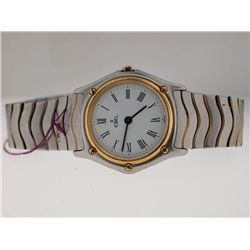 Ebel 18k Gold and Stainless Steel Wave.